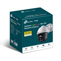 TP-Link VIGI C540 Full color kamera 2K 4MP, Pan/Tilt, H.265+, 4mm leća, RJ45, PoE/12V DC, Night Vision, microSD, detekcija pokreta, vodootporna IP66, VIGI app