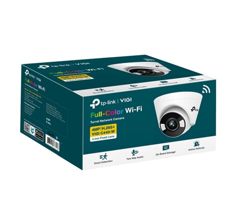 TP-Link VIGI C440-W kamera 2K 4MP, H.265+, 4mm leća, RJ45, Night Vision, microSD, detekcija pokreta, vodootporna IP66, VIGI app