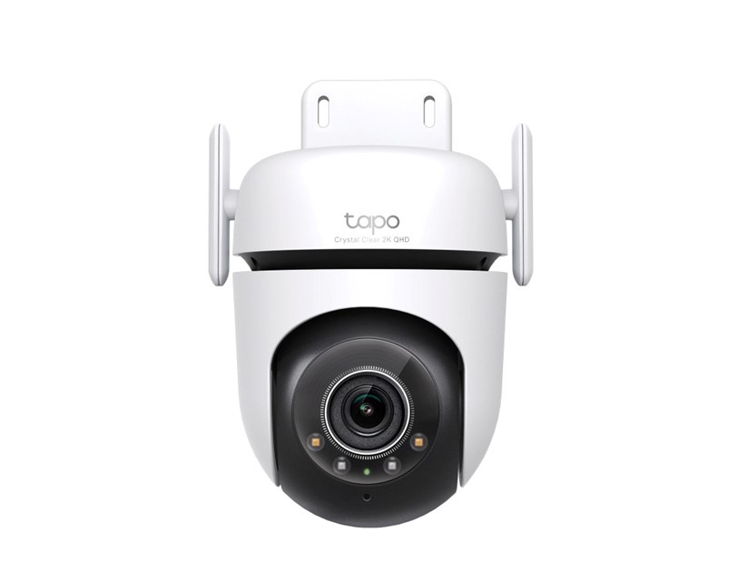 TP-Link Tapo C520WS kamera 2K QHD 4MP, H.264, 360° /130° Pan/Tilt, Starlight-Color Night Vision, microSD, dvosmjerni audio, detekcija pokreta, vodootporna IP66, Wi-Fi, Tapo app