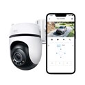 TP-Link Tapo C520WS kamera 2K QHD 4MP, H.264, 360° /130° Pan/Tilt, Starlight-Color Night Vision, microSD, dvosmjerni audio, detekcija pokreta, vodootporna IP66, Wi-Fi, Tapo app