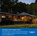 TP-Link Tapo C520WS kamera 2K QHD 4MP, H.264, 360° /130° Pan/Tilt, Starlight-Color Night Vision, microSD, dvosmjerni audio, detekcija pokreta, vodootporna IP66, Wi-Fi, Tapo app