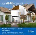 TP-Link Tapo C520WS kamera 2K QHD 4MP, H.264, 360° /130° Pan/Tilt, Starlight-Color Night Vision, microSD, dvosmjerni audio, detekcija pokreta, vodootporna IP66, Wi-Fi, Tapo app