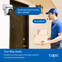 TP-Link Tapo C520WS kamera 2K QHD 4MP, H.264, 360° /130° Pan/Tilt, Starlight-Color Night Vision, microSD, dvosmjerni audio, detekcija pokreta, vodootporna IP66, Wi-Fi, Tapo app