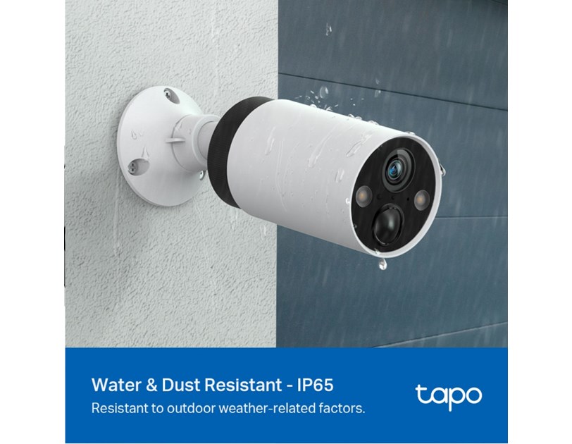 TP-Link Tapo C420 kamera 2K QHD 4MP, Full-Color Night Vision, microSD, 2×Spotlights, dvosmjerni audio, detekcija pokreta, vodootporna IP65, Wi-Fi, Tapo app