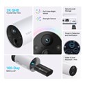 TP-Link Tapo C420WS kamera (2 kom) + Tapo H200 HUB 2K QHD), H.264, Full-Color Night Vision, 2xSpotlights, microSD, dvosmjerni audio, detekcija pokreta, vodootporna IP65, Wi-Fi, Tapo app