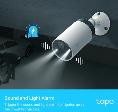 TP-Link Tapo C420WS kamera (2 kom) + Tapo H200 HUB 2K QHD), H.264, Full-Color Night Vision, 2xSpotlights, microSD, dvosmjerni audio, detekcija pokreta, vodootporna IP65, Wi-Fi, Tapo app