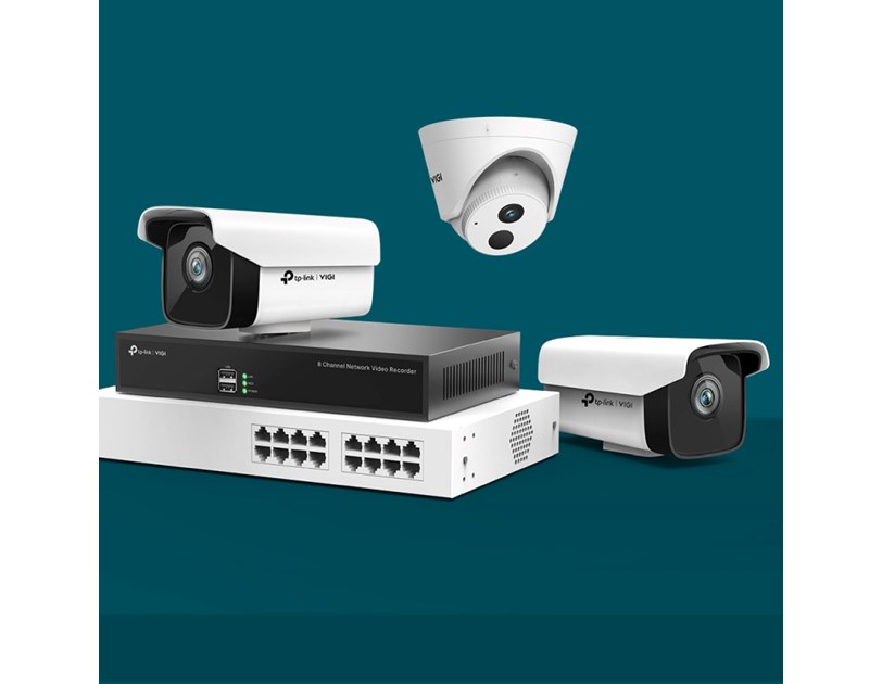 TP-Link VIGI NVR1008H mrežni video snimač 8 kanala, H.265, 5MP, 1×SATA, VGA/HDMI, 2×USB2.0, Vigi app