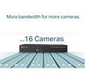 TP-Link VIGI NVR1016H mrežni video snimač 16 kanala, H.265/+, H.264/+, 8MP, 1×SATA, VGA/HDMI, RJ-45, USB2.0×2, Vigi app