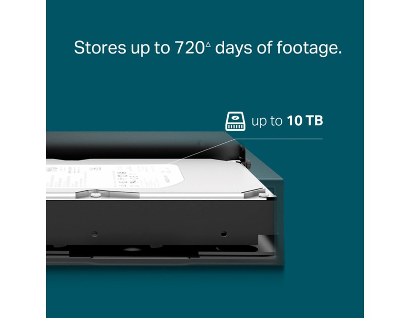 TP-Link VIGI NVR1016H mrežni video snimač 16 kanala, H.265/+, H.264/+, 8MP, 1×SATA, VGA/HDMI, RJ-45, USB2.0×2, Vigi app