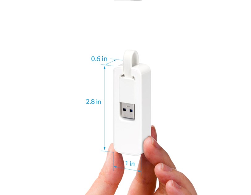 TP-Link USB2.0 mrežni adapter, 1×USB2.0, 1×10/100