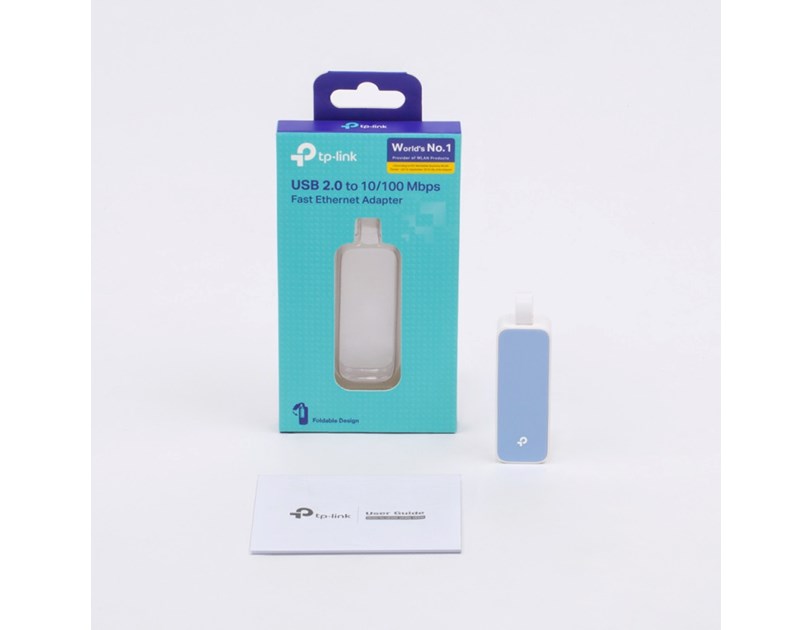 TP-Link USB2.0 mrežni adapter, 1×USB2.0, 1×10/100