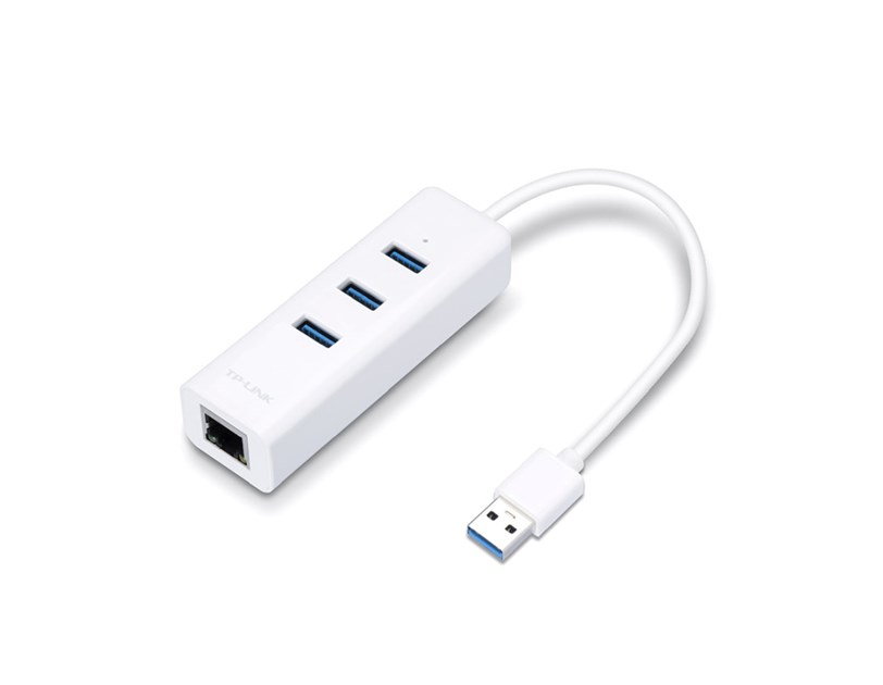 TP-Link USB3.0 na Gigabit mrežni adapter, USB3.0×3 hub