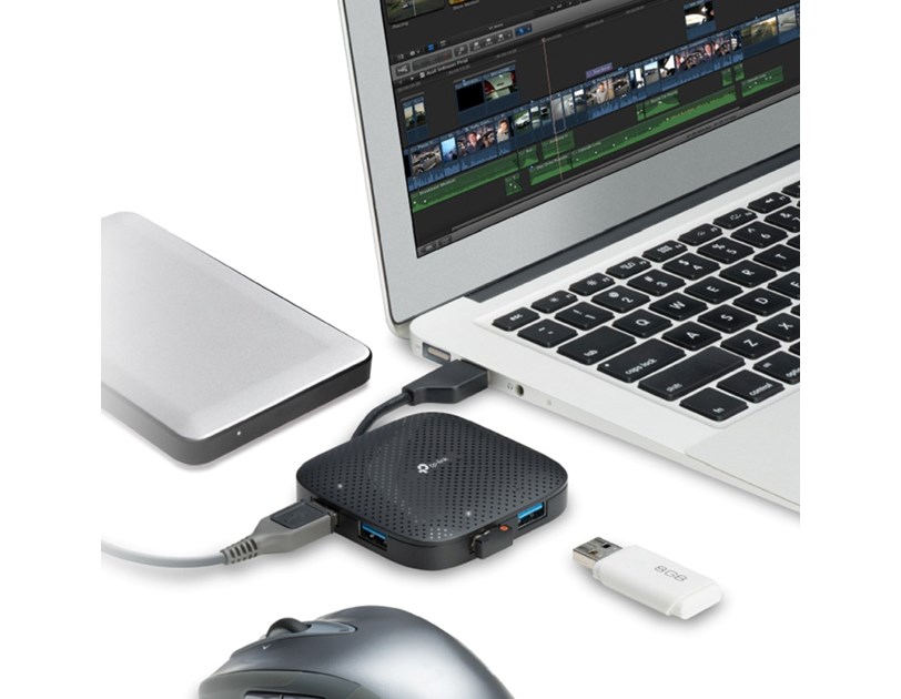 TP-Link USB3.0 Hub 4-port, prijenosni