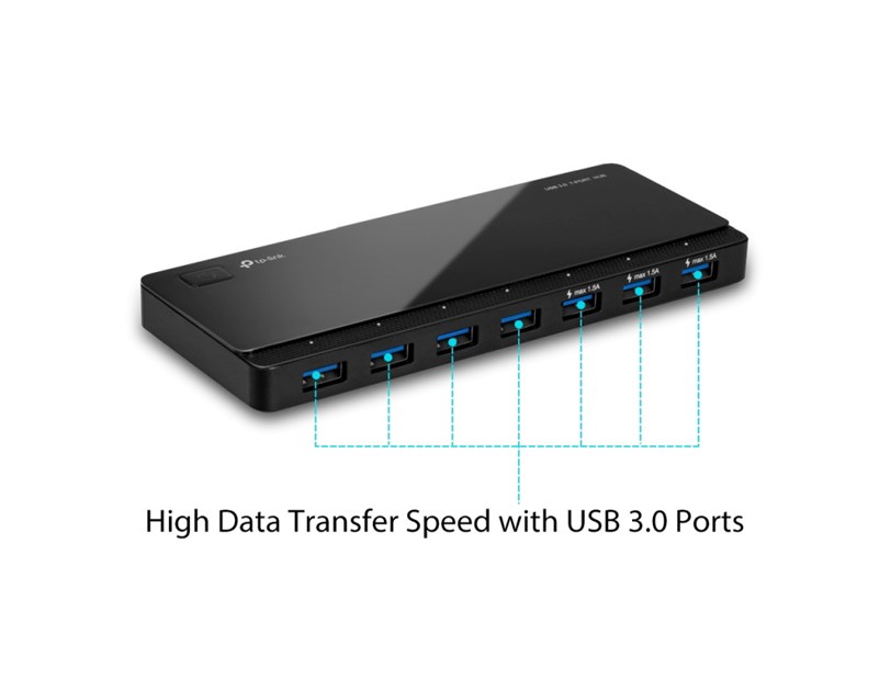 TP-Link USB3.0 Hub 7-port, sa napajanjem