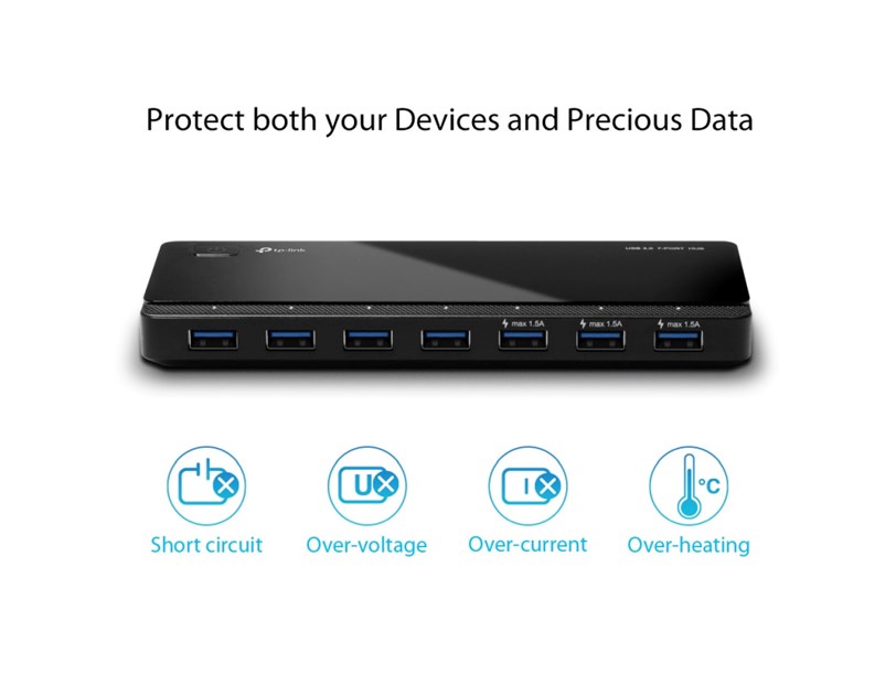TP-Link USB3.0 Hub 7-port, sa napajanjem