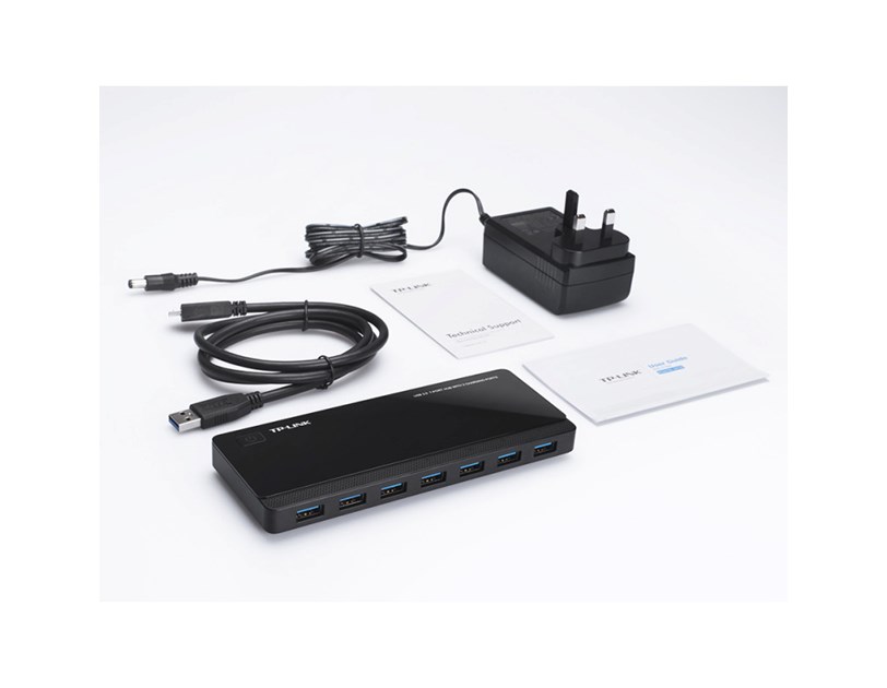 TP-Link USB3.0 Hub 7-port + 2 port za punjenje, sa napajanjem