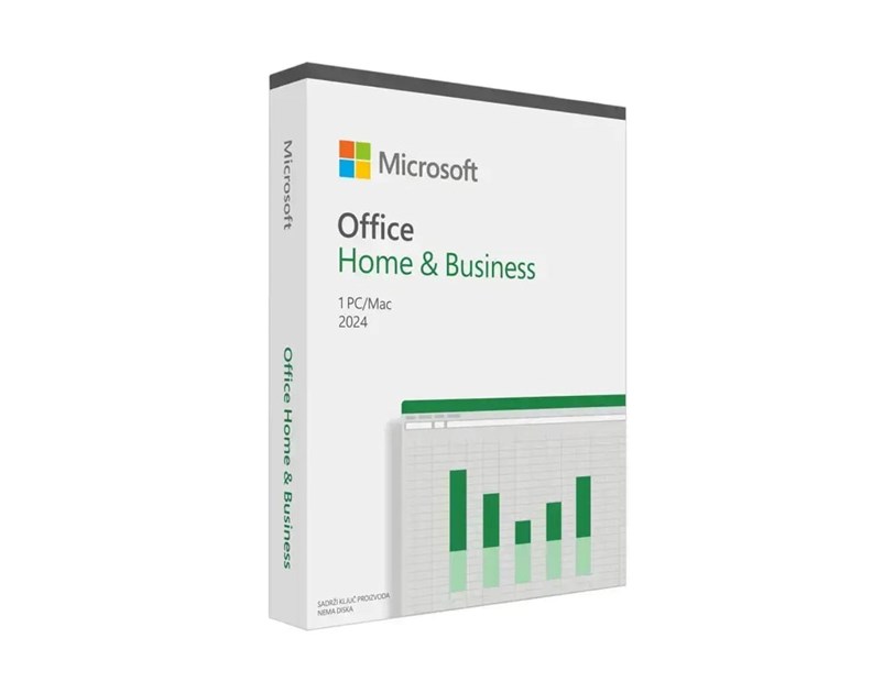 Microsoft Office Home & Bussines 2024 CRO, medialess (Word, Excel, PowerPoint, OneNote, Outlook)