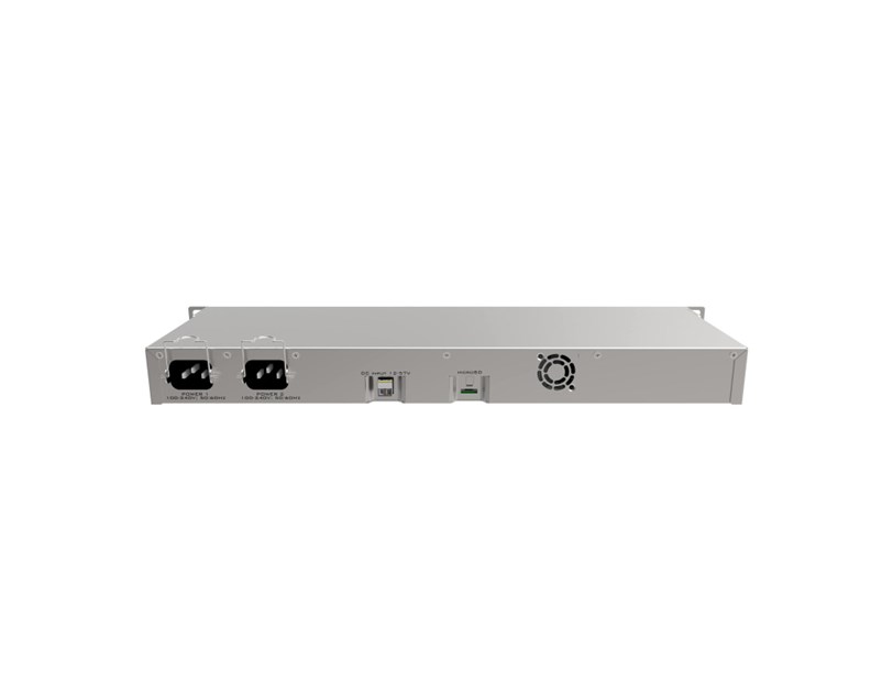 Mikrotik RouterBOARD RB1100AHx4, Annapurna Alpine AL21400 Cortex A15 CPU (4-cores, 1.4GHz/core), 1GB RAM, 13xGbit LAN, RouterOS L6, 1U rackmount kućište, Dual PSU
