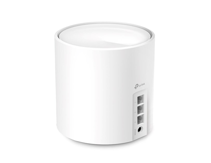 TP-Link AX3000 Deco X50, Dual-Band Mesh Wi-Fi 6, 574Mbps/2402Mbps (2.4GHz/5GHz), 802.11ax/ac/n/a/b/g, 3×G-LAN, Deco App
