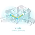 TP-Link AX3000 Deco X50, Dual-Band Mesh Wi-Fi 6, 574Mbps/2402Mbps (2.4GHz/5GHz), 802.11ax/ac/n/a/b/g, 3×G-LAN, Deco App