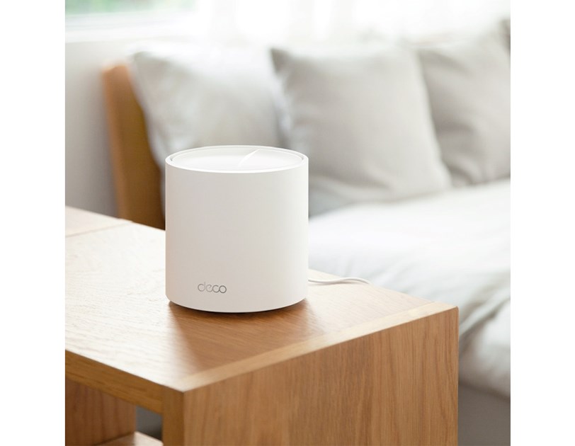 TP-Link AX3000 Deco X50, Dual-Band Mesh Wi-Fi 6, 574Mbps/2402Mbps (2.4GHz/5GHz), 802.11ax/ac/n/a/b/g, 3×G-LAN, Deco App