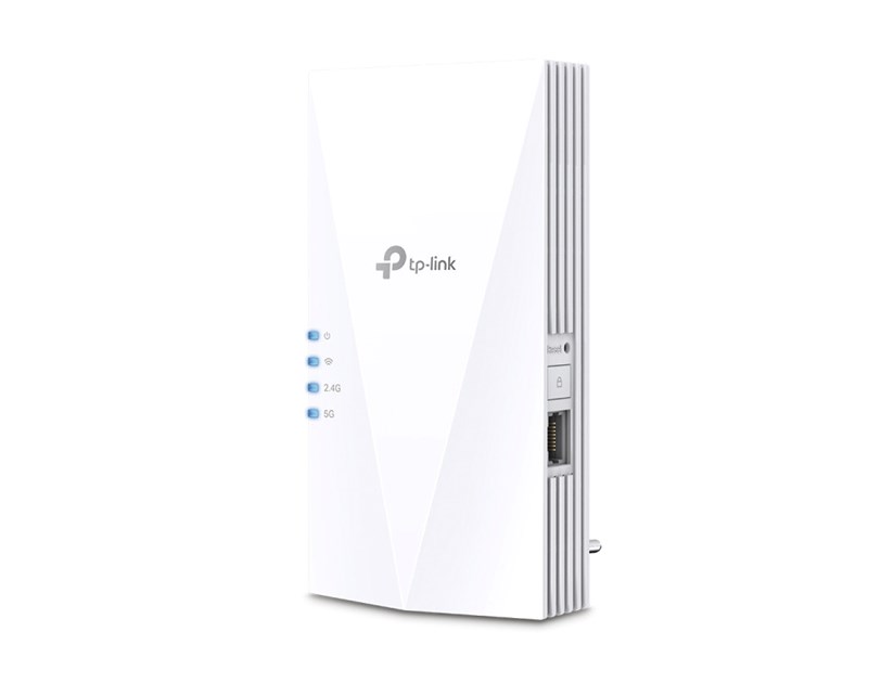 TP-Link AX1500 bežični pojačivač dometa (Wi-Fi 6 Range Extender), Dual Band 1200Mbps(5GHz)/300Mbps(2.4GHz), 802.11a/n/ac/ax/b/g/n, 1×G-LAN, Range extender mod, 2×interna antena