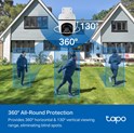 TP-Link Tapo C500 V2 kamera FHD, H.264 video, 360°/130° Pan/Tilt, Color Night Vision, microSD, dvosmjerni audio, detekcija pokreta, vodootporna IP65, Wi-Fi, Tapo app