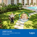 TP-Link Tapo C500 V2 kamera FHD, H.264 video, 360°/130° Pan/Tilt, Color Night Vision, microSD, dvosmjerni audio, detekcija pokreta, vodootporna IP65, Wi-Fi, Tapo app