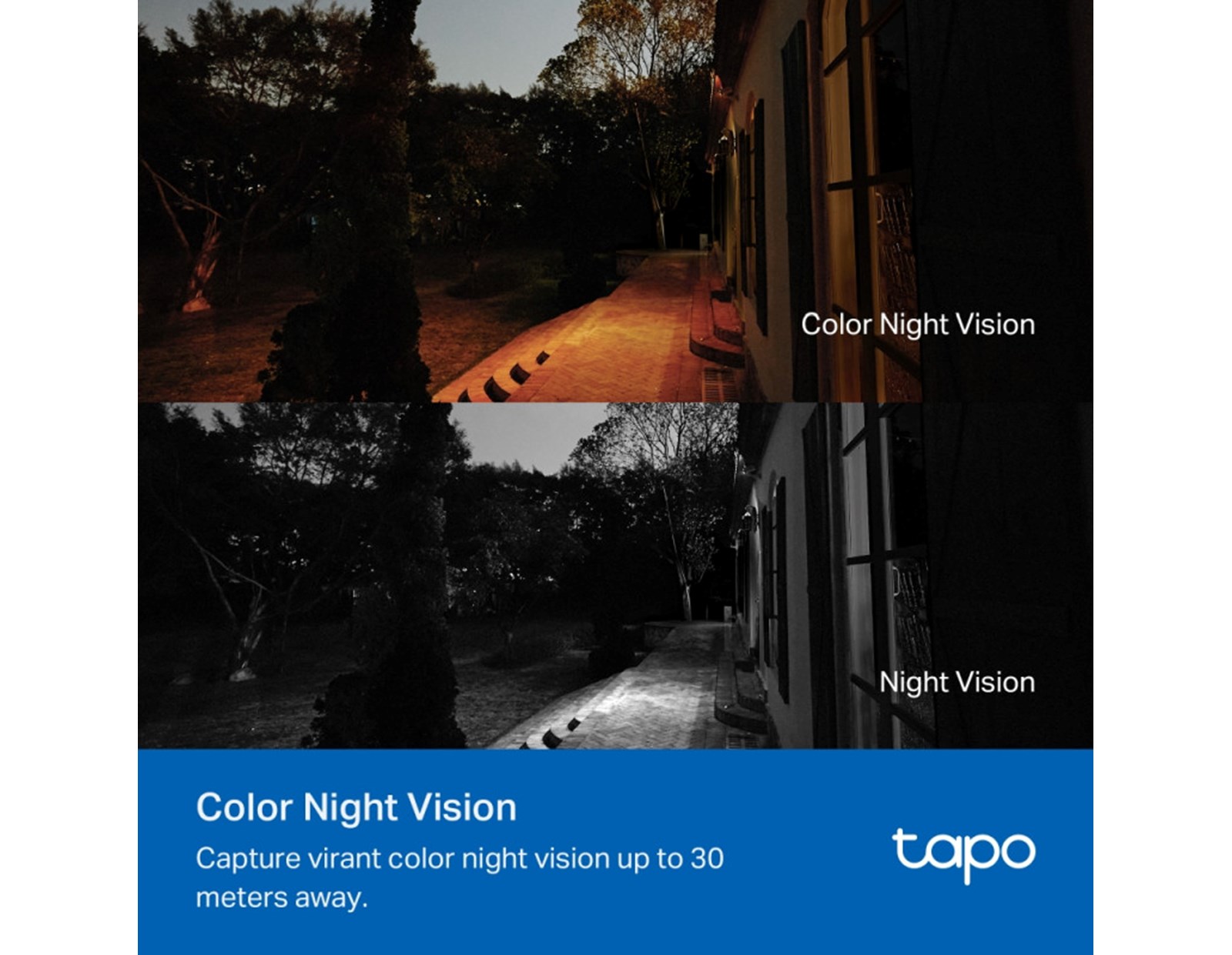 TP-Link Tapo C500 V2 kamera FHD, H.264 video, 360°/130° Pan/Tilt, Color Night Vision, microSD, dvosmjerni audio, detekcija pokreta, vodootporna IP65, Wi-Fi, Tapo app