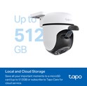 TP-Link Tapo C500 V2 kamera FHD, H.264 video, 360°/130° Pan/Tilt, Color Night Vision, microSD, dvosmjerni audio, detekcija pokreta, vodootporna IP65, Wi-Fi, Tapo app