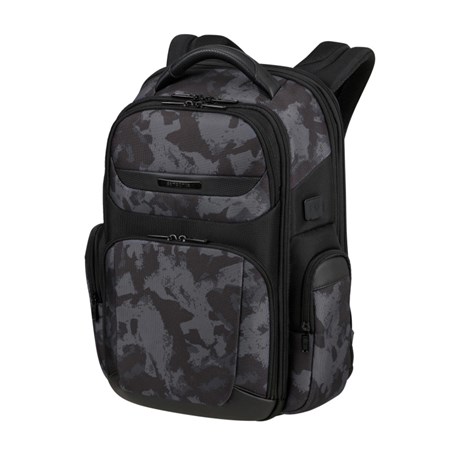 Samsonite Pro-DLX 6 ruksak za 15.6" prijenosnik, s pretincom za 10,5" tablet, 21 / 26 L, kameno siva