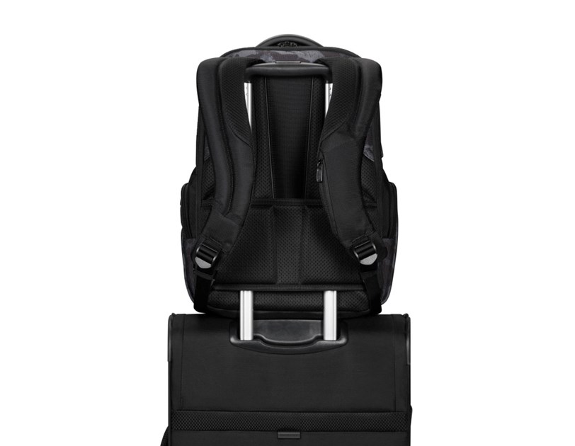 Samsonite Pro-DLX 6 ruksak za 15.6" prijenosnik, s pretincom za 10,5" tablet, 21 / 26 L, kameno siva