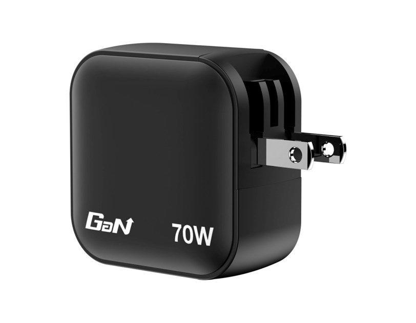 Verbatim Mini GaN zidni punjač 70W, 2×USB-C/1×USB-A, PD/QC 3.0