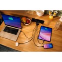 Verbatim Mini GaN zidni punjač 100W, 3×USB-C/1×USB-A, PD/QC 3.0