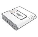 Mikrotik RBmAPL-2nD, mAP lite, 650Mhz CPU, 64MB RAM, 1×LAN, built-in Dual Chain 2.4Ghz 802.11bgn sa integriranim antenama, RouterOS L4, plastično kućište, PSU