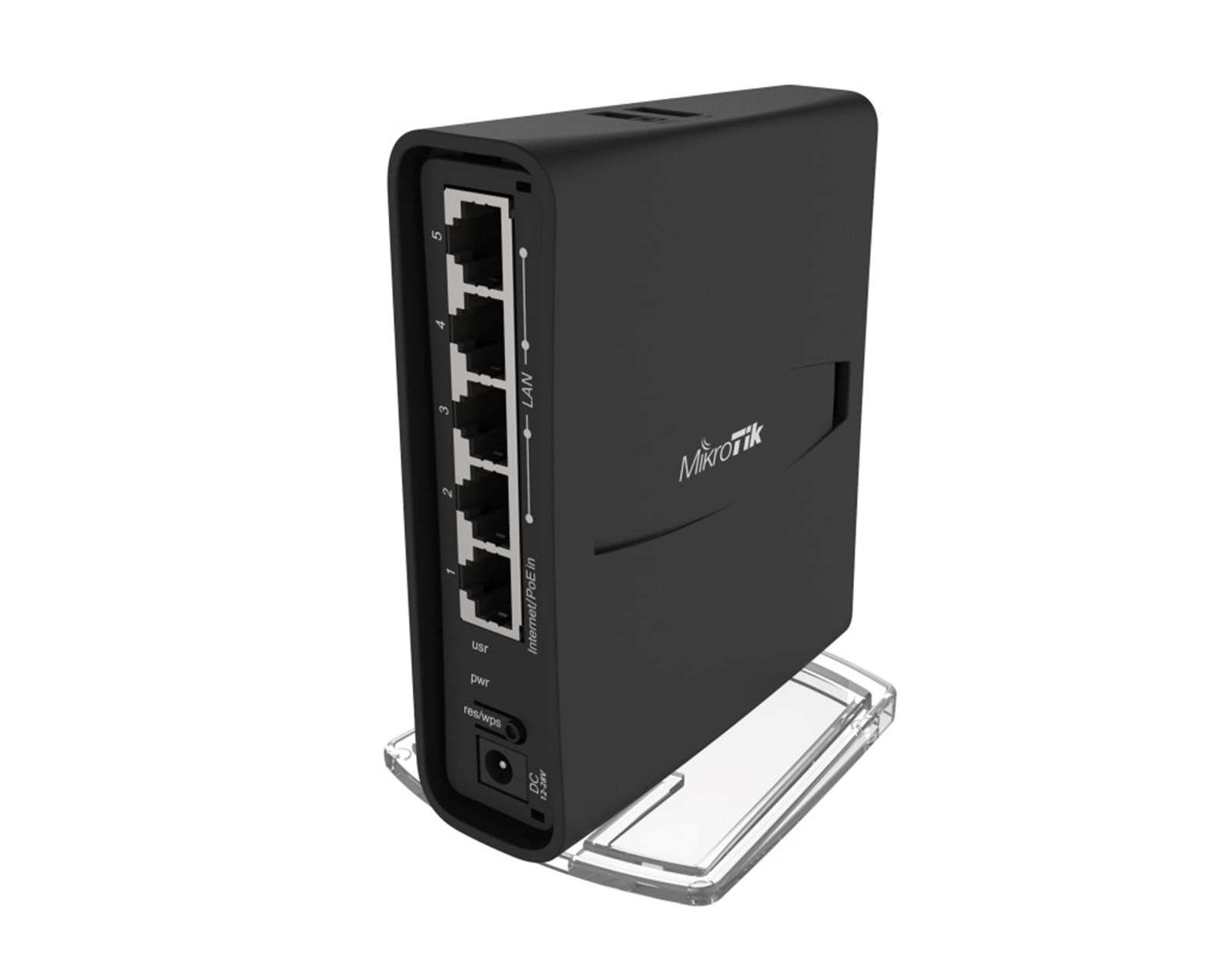 Mikrotik RBD52G-5HacD2HnD-TC, hAP ac2, 716MHz CPU, 128MB RAM, 5×G-LAN, 2.4Ghz/5GHz 802.11b/g/n/an/ac Dual Chain, integrirana antena, USB, RouterOS L4, unutarnje kućište, PSU