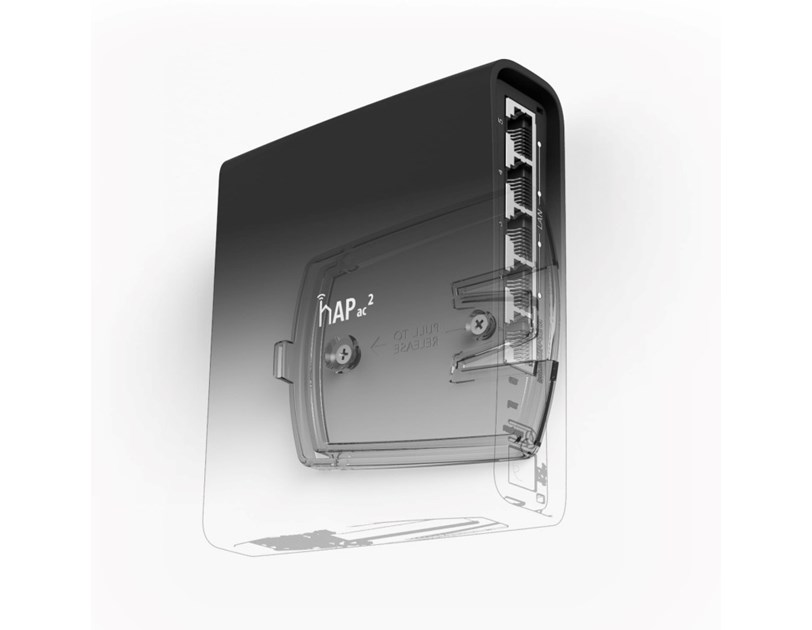 Mikrotik RBD52G-5HacD2HnD-TC, hAP ac2, 716MHz CPU, 128MB RAM, 5×G-LAN, 2.4Ghz/5GHz 802.11b/g/n/an/ac Dual Chain, integrirana antena, USB, RouterOS L4, unutarnje kućište, PSU