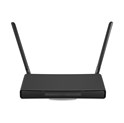 Mikrotik hAP ax3, Wi-Fi 6, C53UiG+5HPaxD2HPaxD, Quad-Core 1.8 GHz CPU, 1GB RAM, 4×Gbit/1×2.5Gbit LAN (PoE In/Out), 2.4GHz/5GHz 802.11ax, Dual Chain, RouterOS L6, desktop kućište, PSU