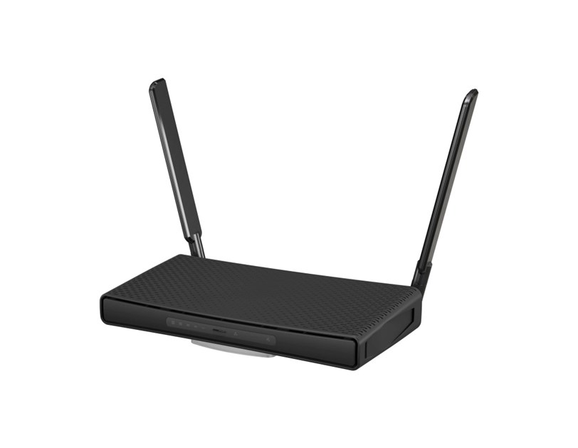 Mikrotik hAP ax3, Wi-Fi 6, C53UiG+5HPaxD2HPaxD, Quad-Core 1.8 GHz CPU, 1GB RAM, 4×Gbit/1×2.5Gbit LAN (PoE In/Out), 2.4GHz/5GHz 802.11ax, Dual Chain, RouterOS L6, desktop kućište, PSU