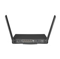Mikrotik RBD53iG-5HacD2HnD, hAP ac3, 716MHz CPU, 256MB RAM, 5×GLAN, 2.4Ghz/5GHz 802.11b/g/n/ac, 2×vanjska antena, USB, tower/desktop kućište, USB, PSU, RouterOS L4