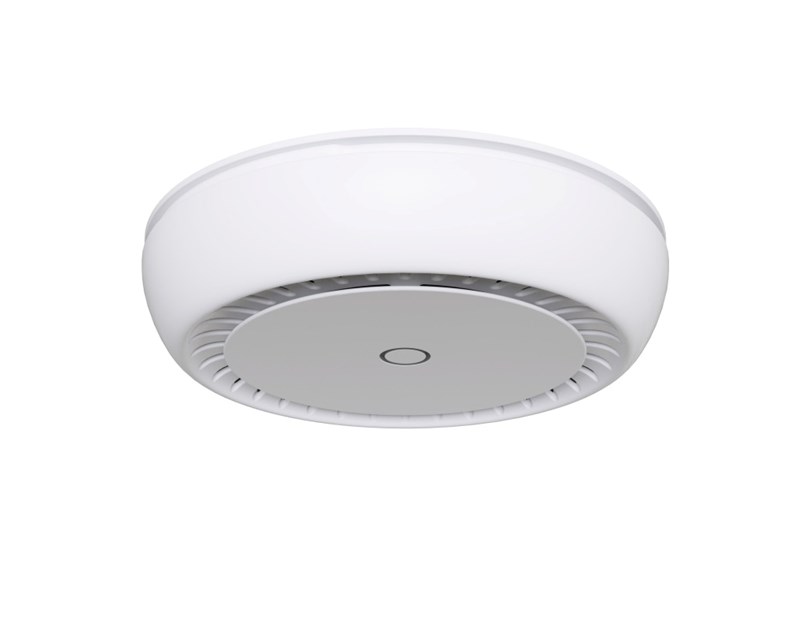 Mikrotik cAP XL ac, 710 MHz CPU, 128MB RAM, 2×GLAN (1×PoE-out), 2.4Ghz/5GHz 802.11b/g/n/an/ac, zidna/stropna montaža, RouterOS L4, PSU, PoE injector 