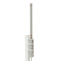 Mikrotik RB GrooveA-52HPn, 600MHz Atheros CPU, 64MB RAM,1×LAN, ugrađeno 2.4/5GHz 802.11a/b/g/n, RouterOS L4, PoE injector, 24V strujni adapter, 6dBi Omni antena