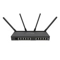 Mikrotik RouterBOARD 4011iGS+5HacQ2HnD, Cortex A15 CPU (4-cores), 1GB RAM, 10×GLAN, 1×SFP+, 2.4Ghz/5Ghz 802.11b/g/n/ac, RouterOS L5, desktop kućište, PSU