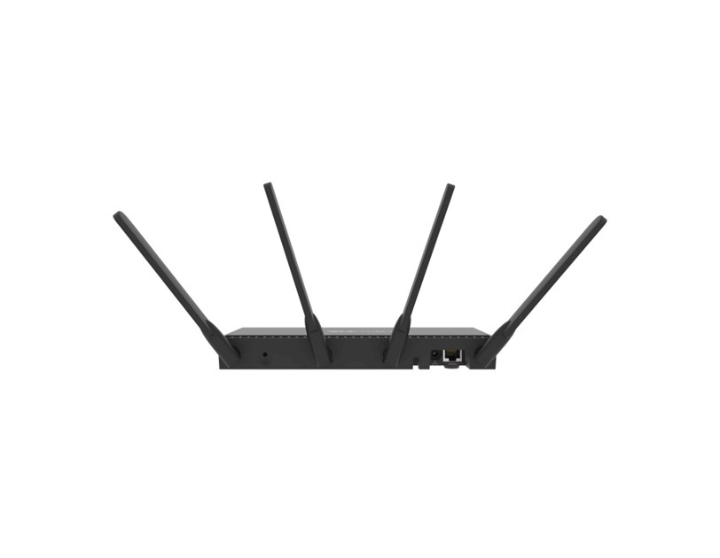 Mikrotik RouterBOARD 4011iGS+5HacQ2HnD, Cortex A15 CPU (4-cores), 1GB RAM, 10×GLAN, 1×SFP+, 2.4Ghz/5Ghz 802.11b/g/n/ac, RouterOS L5, desktop kućište, PSU