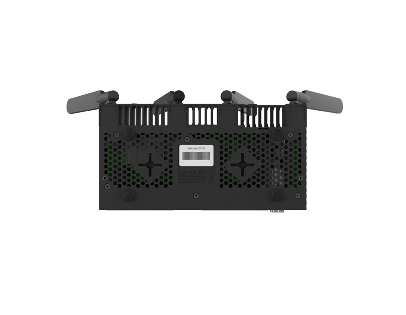 Mikrotik RouterBOARD 4011iGS+5HacQ2HnD, Cortex A15 CPU (4-cores), 1GB RAM, 10×GLAN, 1×SFP+, 2.4Ghz/5Ghz 802.11b/g/n/ac, RouterOS L5, desktop kućište, PSU