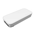 Mikrotik wAP ax (wAPG-5HaxD2HaxD), 800MHz (2 cores), 256 RAM, 128MB NAND, 2×GLAN, 2.4Ghz/5Ghz 802.11a/n/ac/ax, RouterOS v7, vanjsko kućište bijelo, PSU, PoE inj.