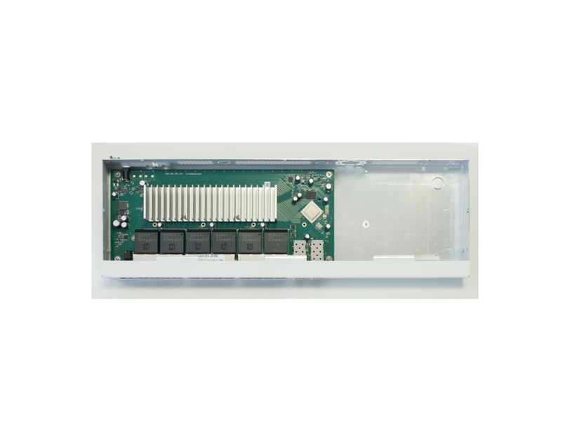 Mikrotik Cloud Router Switch CRS326-24G-2S+RM, 800 MHz CPU, 512MB RAM, 24xG-LAN, 2xSFP+ cage, RouterOS L5 or SwitchOS (dual boot), 1U rackmount kućište, PSU