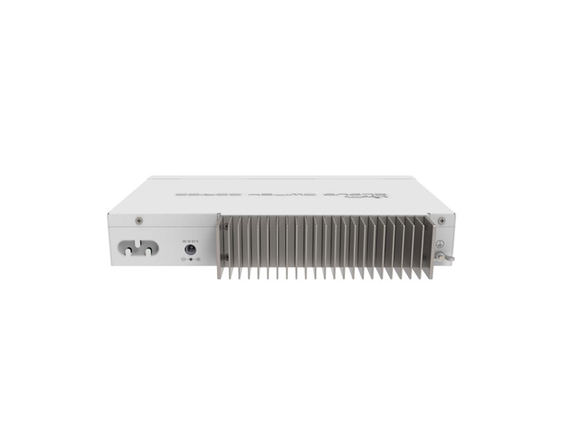 Mikrotik Cloud Router Switch CRS309-1G-8S+IN, Dual core 800MHz CPU, 512MB RAM, 1×GLAN, 8×SFP+ cages, RouterOS, L5 or SwitchOS (dual boot), pasivno desktop kućište, rackmount ears, PSU