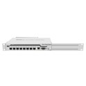 Mikrotik Cloud Router Switch CRS309-1G-8S+IN, Dual core 800MHz CPU, 512MB RAM, 1×GLAN, 8×SFP+ cages, RouterOS, L5 or SwitchOS (dual boot), pasivno desktop kućište, rackmount ears, PSU