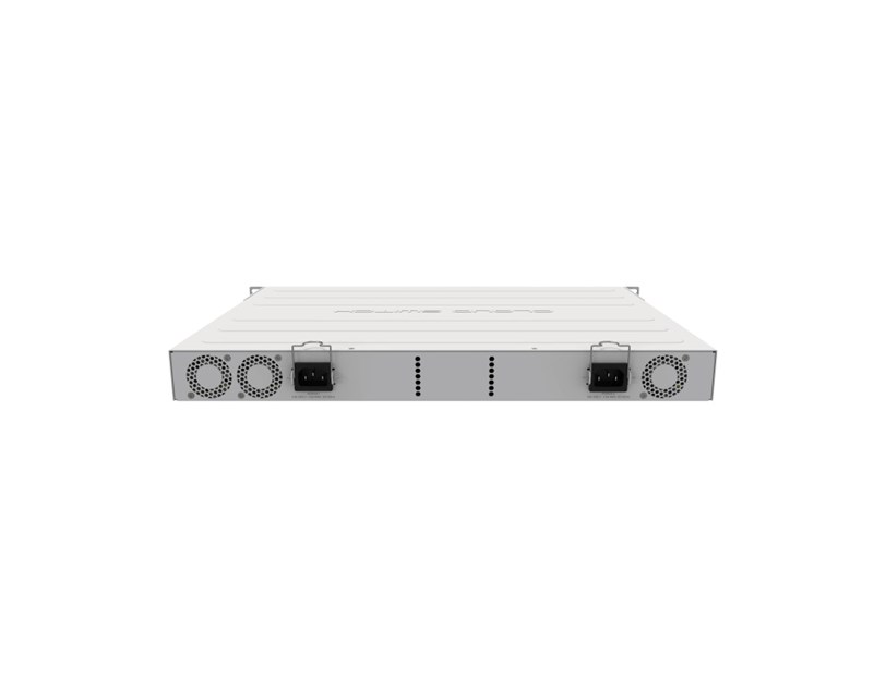 Mikrotik Cloud Router Switch CRS354-48G-4S+2Q+RM, 48×G-LAN RJ45, 4×10G SFP+, 2×40G QSFP+, RouterOS L5, 1U rackmount , Dual redundant PSU